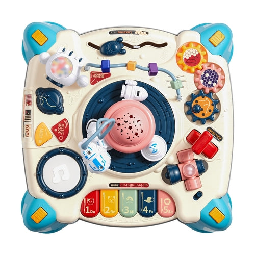 Baby Spacecraft Musical Table Toys for 1-3 Years Old, Learning