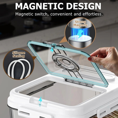Bread Box For Kitchen Countertop, Airtight Bread Storage Container,