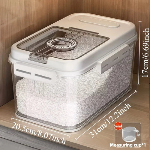 Bread Box For Kitchen Countertop, Airtight Bread Storage Container,