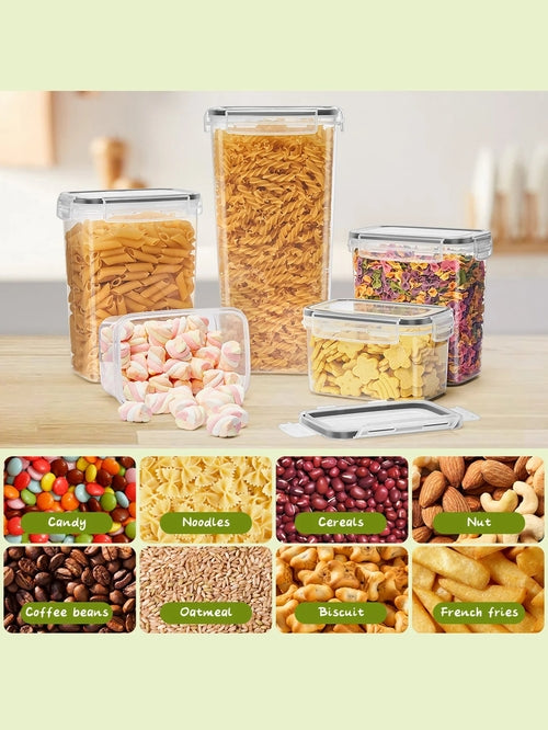 48pcs，kitchen gadgets, sealed pasta boxes with LIDS, labels and markin