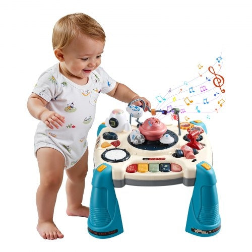 Baby Spacecraft Musical Table Toys for 1-3 Years Old, Learning