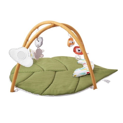 Baby Play Gym Mat, Baby Activity Mat with 6 Sensory Toys, Oversize